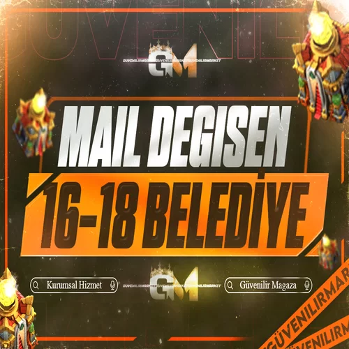 Clash of Clans 16-18 Belediye Mail Değişen